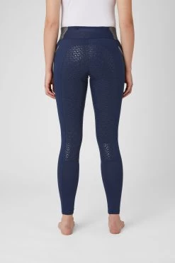 Full Seat Riding Tights For Women With Glitter Waist -Sports - Equestrian Riding Shop CP3672 DB 4