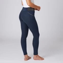 Women's Full Seat Riding Tights With Glitter Waist 35 Women's Full Seat Riding Tights With Glitter Waist -Sports - Equestrian Riding Shop CP3690 DB 1