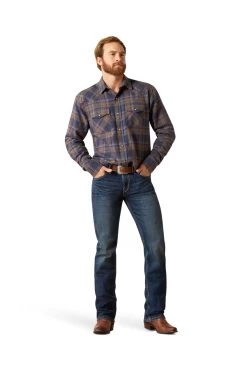 Ariat Hendrix Retro Men's Longsleeve Shirt -Sports - Equestrian Riding Shop F6554 850 06