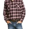 Ariat Men's Rebar Flannel DuraStretch Longsleeve Work Shirt
