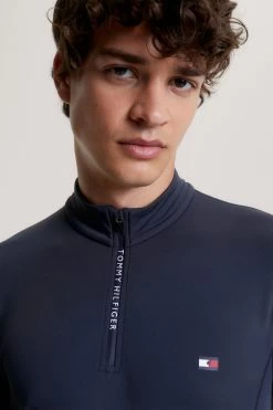 Tommy Hilfiger Equestrian 1/4 Zip Men' S Thermo Shirt -Sports - Equestrian Riding Shop J6QQJ 085 05