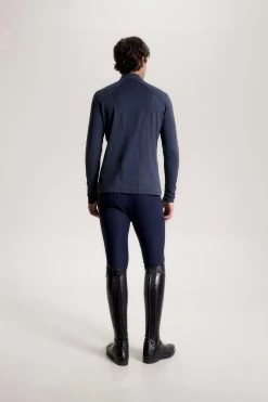 Tommy Hilfiger Equestrian 1/4 Zip Men' S Thermo Shirt -Sports - Equestrian Riding Shop J6QQJ 085 07
