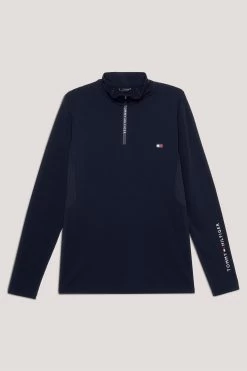Tommy Hilfiger Equestrian 1/4 Zip Men' S Thermo Shirt