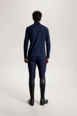 Tommy Hilfiger Equestrian 1/4 Zip Men' S Thermo Shirt -Sports - Equestrian Riding Shop J6QQJ 590 07