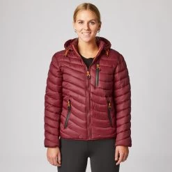 Women's Puffer Riding Jacket With Hood -Sports - Equestrian Riding Shop cp3107 dre 03
