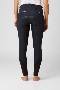 Horze Women's High Waist Softshell Thermo Breeches With Crystals 26 Horze Women's High Waist Softshell Thermo Breeches With Crystals -Sports - Equestrian Riding Shop cp3592 db 04