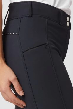 Horze Women's High Waist Softshell Thermo Breeches With Crystals 27 Horze Women's High Waist Softshell Thermo Breeches With Crystals -Sports - Equestrian Riding Shop cp3592 db 05
