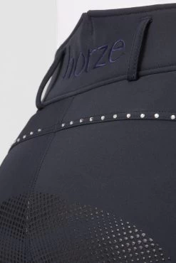 Horze Women's High Waist Softshell Thermo Breeches With Crystals 28 Horze Women's High Waist Softshell Thermo Breeches With Crystals -Sports - Equestrian Riding Shop cp3592 db 06
