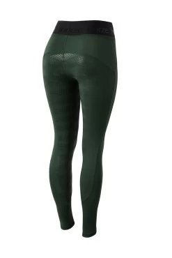 Horze Women's Full Seat Riding Tights With Elastic Waist -Sports - Equestrian Riding Shop cp3594 fdgr 01