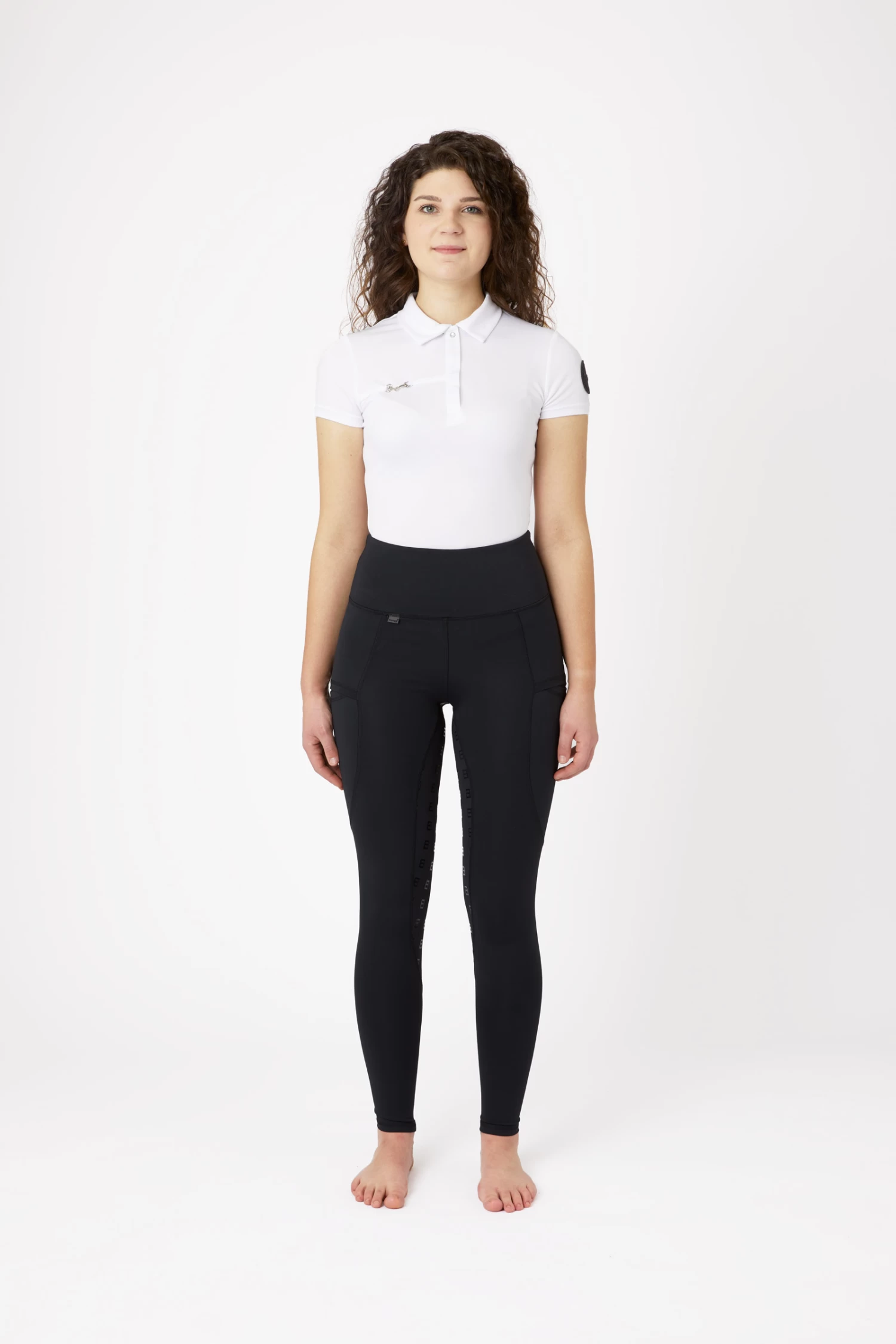 Women's Riding Tights With Silicone Full Seat And High Waist 5 Women's Riding Tights With Silicone Full Seat And High Waist - Image 3