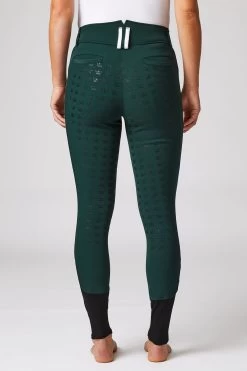 Women's High Waist Full Seat Breeches With Contrasting Piping 33 Women's High Waist Full Seat Breeches With Contrasting Piping -Sports - Equestrian Riding Shop cp3685 pdgr 05