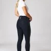 Women's High Waist Full Seat Breeches With Contrasting Piping -Sports - Equestrian Riding Shop cp3685 vdb 02