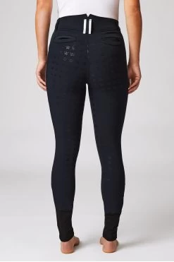 Women's High Waist Full Seat Breeches With Contrasting Piping 24 Women's High Waist Full Seat Breeches With Contrasting Piping -Sports - Equestrian Riding Shop cp3685 vdb 04