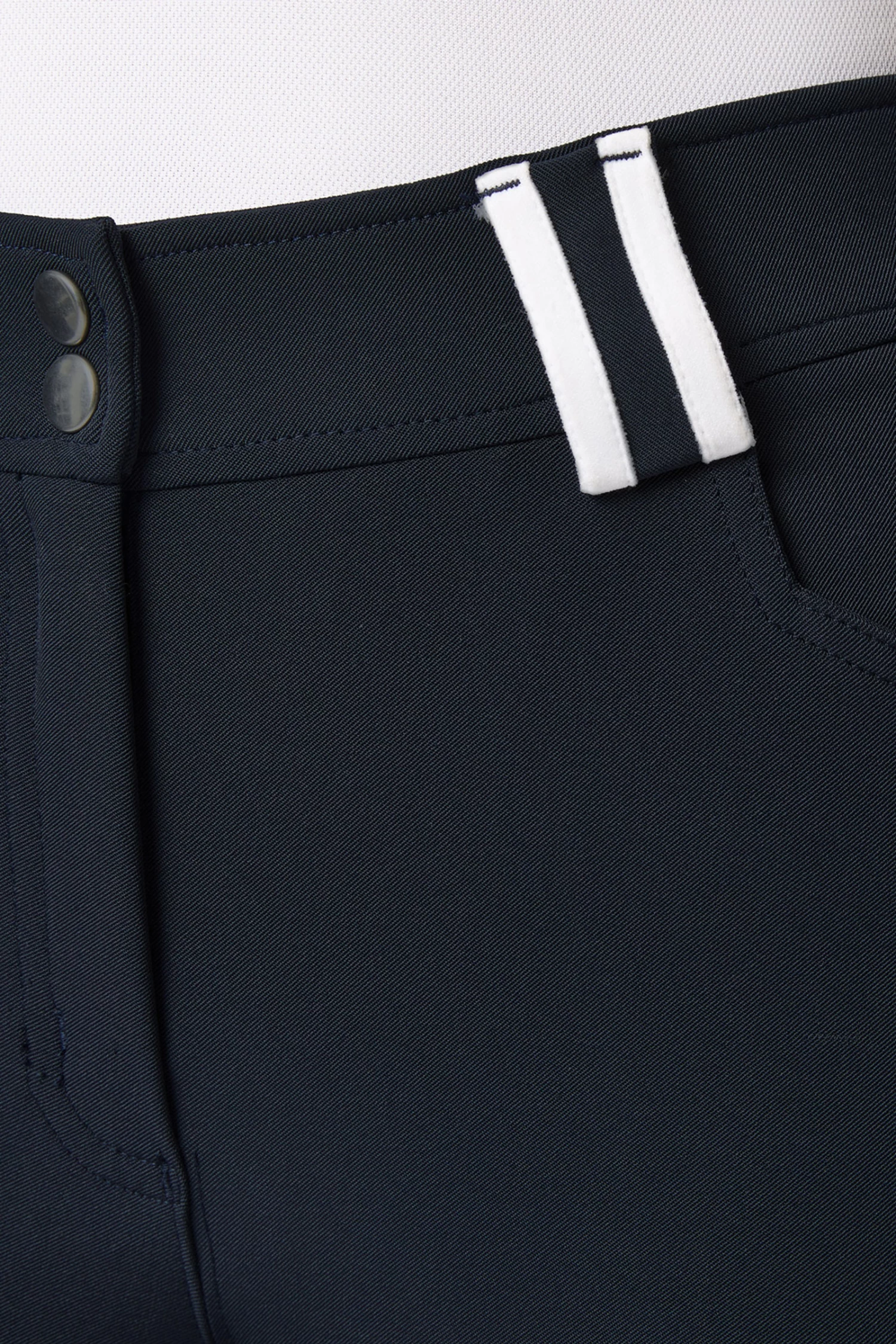 Women's High Waist Full Seat Breeches With Contrasting Piping 8 Women's High Waist Full Seat Breeches With Contrasting Piping - Image 6