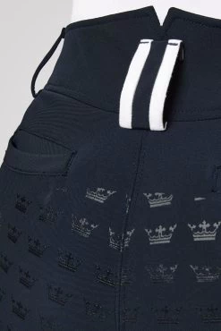 Women's High Waist Full Seat Breeches With Contrasting Piping 28 Women's High Waist Full Seat Breeches With Contrasting Piping -Sports - Equestrian Riding Shop cp3685 vdb 08