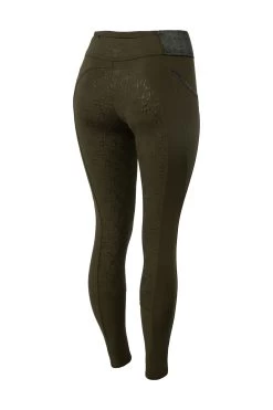 Women's Full Seat Riding Tights With Glitter Waist 29 Women's Full Seat Riding Tights With Glitter Waist -Sports - Equestrian Riding Shop cp3690 br 01