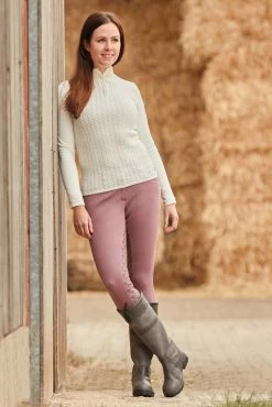 Horze Women's Waterproof Country Boots With Faux Fur Lining -Sports - Equestrian Riding Shop cp3913 bl 08