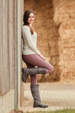 Horze Women's Waterproof Country Boots With Faux Fur Lining -Sports - Equestrian Riding Shop cp3913 bl 09